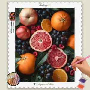 Oranges and Black Berries