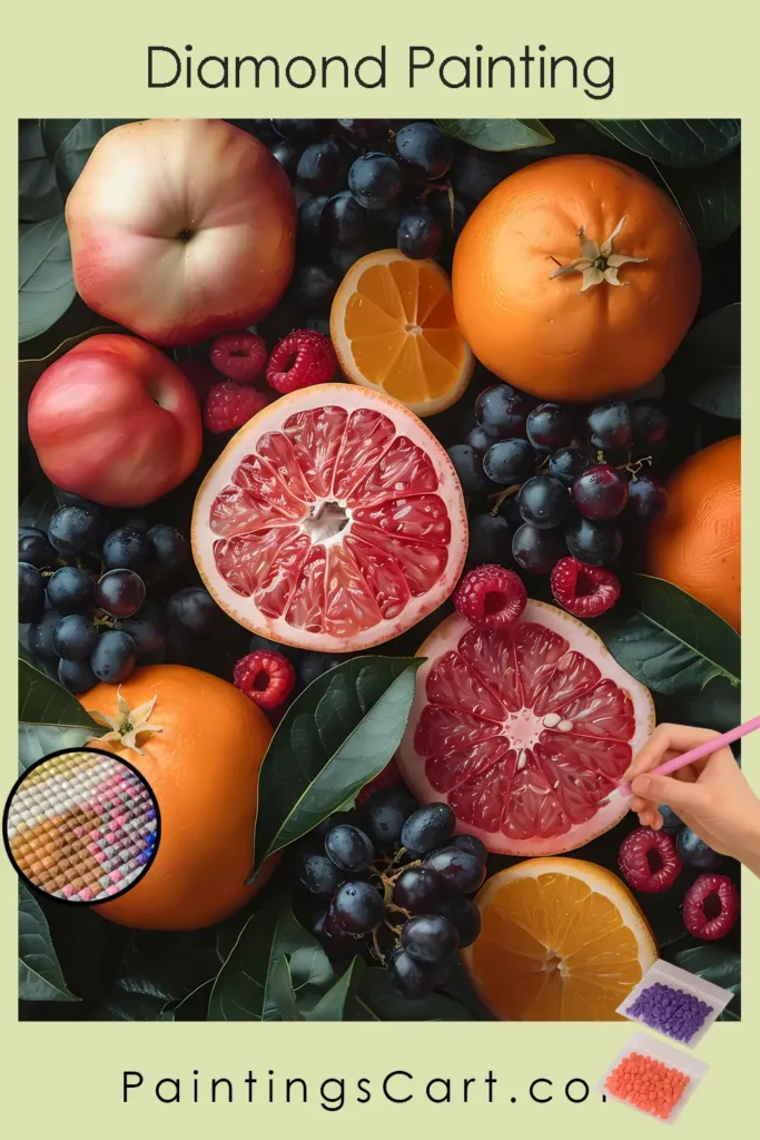 Oranges and Black Berries