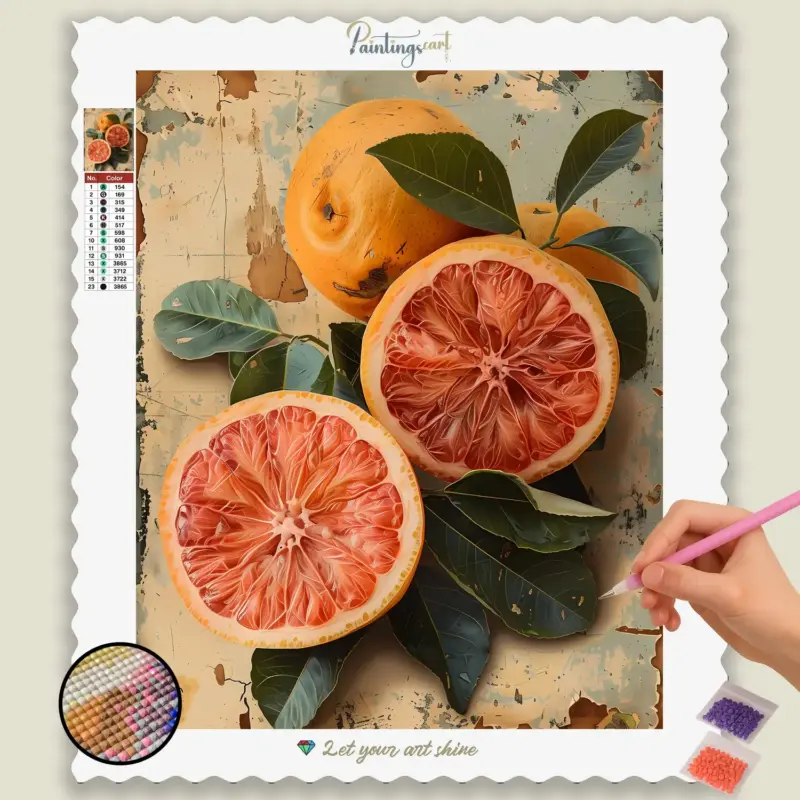 Exotic_Fruit_801338_base-diamond-painting-paintingscart Exotic Oranges