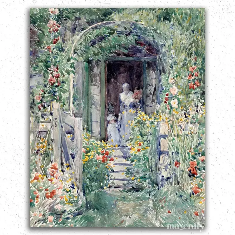 The Garden Frederick Childe Hassam