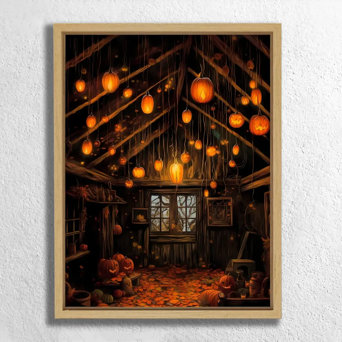Glowing Harvest Still Life - Jack-o'-Lantern 1 Halloween on farm (10)_floatver_paint-by-numbers_webp