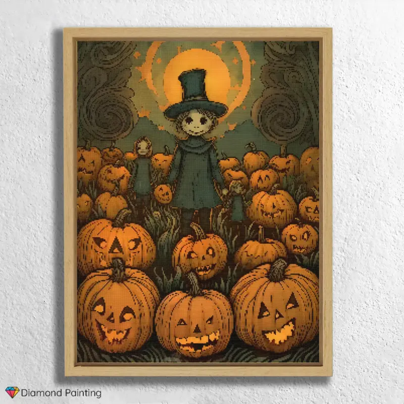 Spooky Halloween on Farm