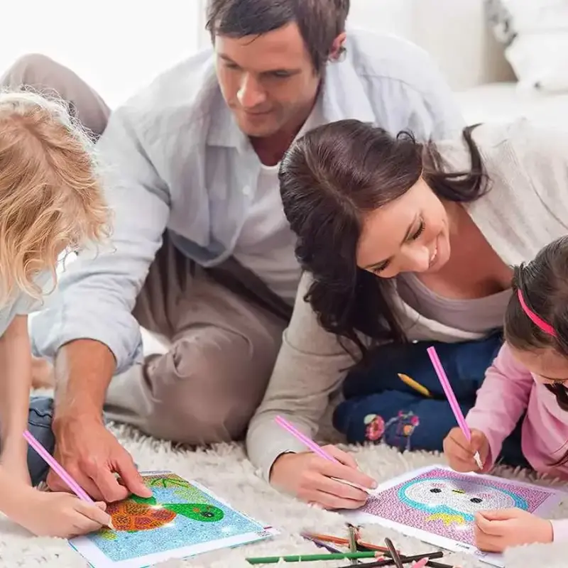 Happy Time With Family Diamond Painting