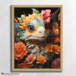 Colorful Kawaii Dragon