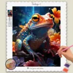 Kawaii_Animal_142019_base-diamond-painting-paintingscart Colorful Frog Show thinking Here's the SEO-optimized content for "Colorful Frog": Produktname Bunter Frosch English Translation: Colorful Frog Produktbeschreibung Tauchen Sie ein in die lebendige Welt der Natur mit unserem fröhlichen Diamond Painting "Bunter Frosch"! Dieses bezaubernde Motiv fängt die schillernde Schönheit eines
