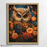 Kawaii_Fall_302387_float-diamond-painting-paintingscart Kawaii Owl in Fall