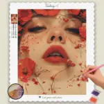 Kawaii Flowers and Girl