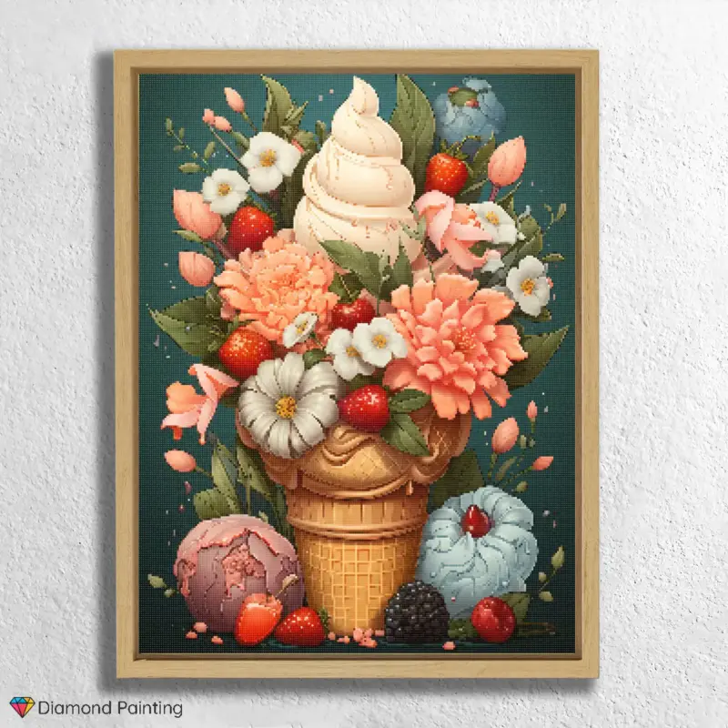 Kawaii Spring Ice-cream