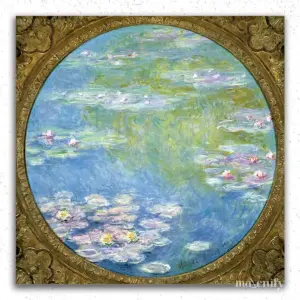 Waterlilies from a Window