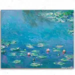 Flowers in Water - Claude Monet