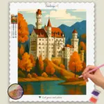 Neuschwanstein_Castle_in_Autumn_Glow