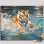 Tiger in the Water