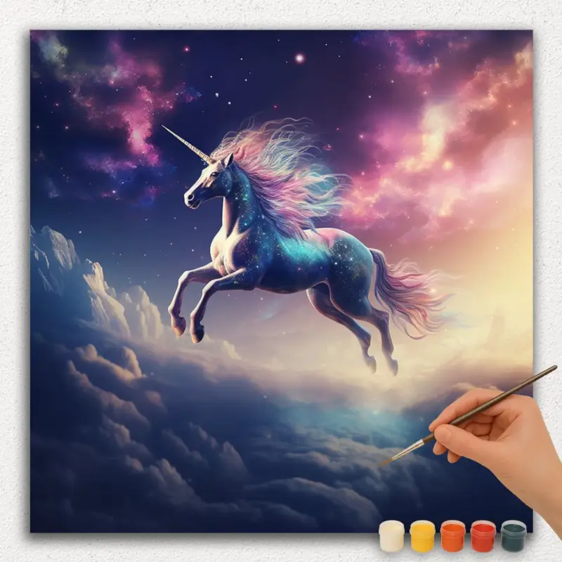 Unicorn in Clouds