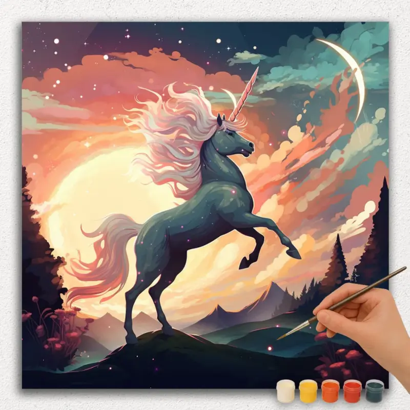 Unicorn and Sun