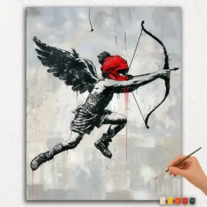 The Flying Angel - Paint By Numbers