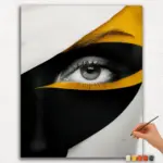 The Golden Eye - Paint By Numbers