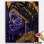 Paint-By-Numbers-DIamond-Painting-Ver-JPE-62 The Black Beauty - Paint By Numbers