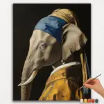 The Elephant - Paint by Numbers