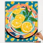Juicy Lemons - Paint by Numbers