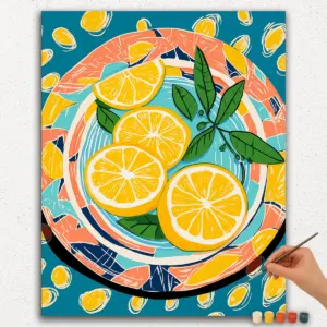 Juicy Lemons - Paint by Numbers