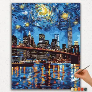 Starry Night and City