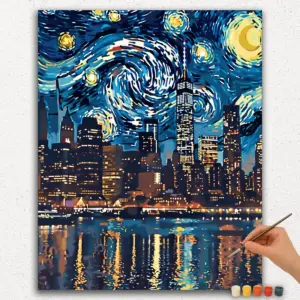 Starry Nigh CityScape