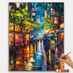 Its Raining Cityscape