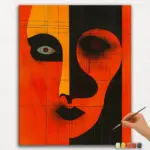 Paint-By-Numbers-DIamond-Painting-Ver-PNV-264 The Face