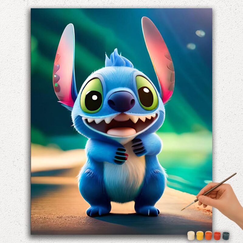 Happy Stitch - Paint by Numbers