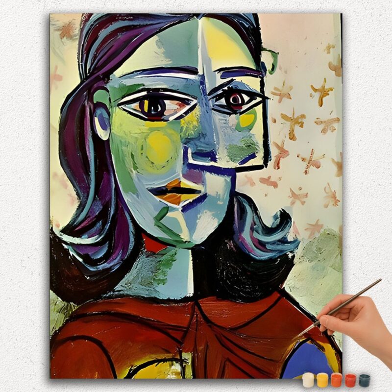 Abstract Woman Portrait