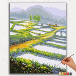 Beautiful Fields - Paint by Numbers