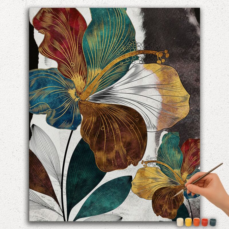 Paint-By-Numbers-DIamond-Painting-Ver-jpgg-285 Abstract Flower