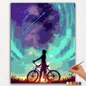 Cyclist - Paint by Numbers