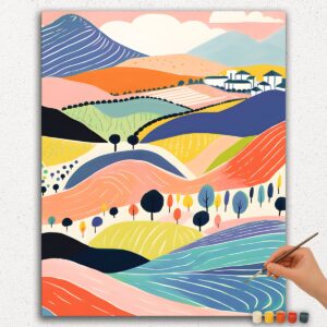 Colorful Mountains Bohemian
