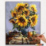 Paint-By-Numbers-DIamond-Painting-Ver-jpgg-37 Sunflowers in Vase