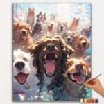 Paint-By-Numbers-DIamond-Painting-Ver-jpgg-5 The Dogs - Paint by Numbers