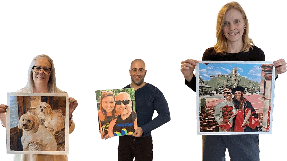 Paint by Numbers Customers DIY paintings - Paint by numbers - Diamond Painting