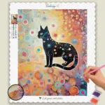 Rainbow_Cats_233330_base-diamond-painting-paintingscart Abstract Black Cat