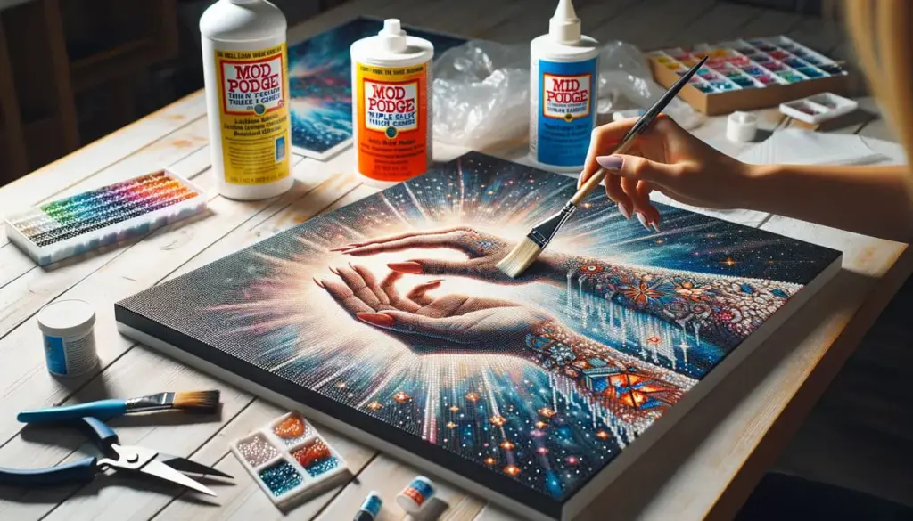 Sealing DIY paintings - Paint by numbers - Diamond Painting
