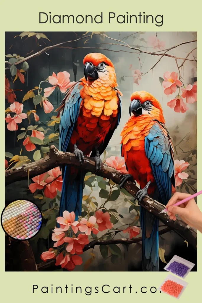Colorful Tropical Birds