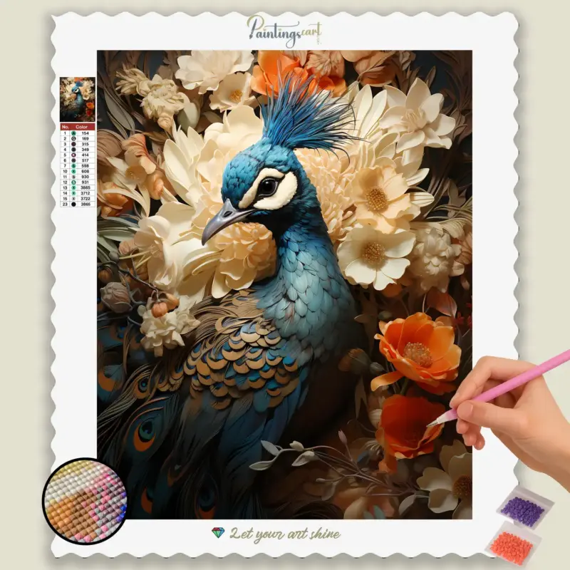 Spring_Baby_Animals_193695_base-diamond-painting-paintingscart Beautiful Peacock