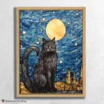 Stained_Glass_Cats_224067_float-diamond-painting-paintingscart Black Cat and Moon
