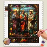 Stained_Glass_Easter_14126_base-diamond-painting-paintingscart Jesus Stained Glass