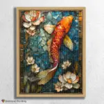 Colorful Fish Stained Glass