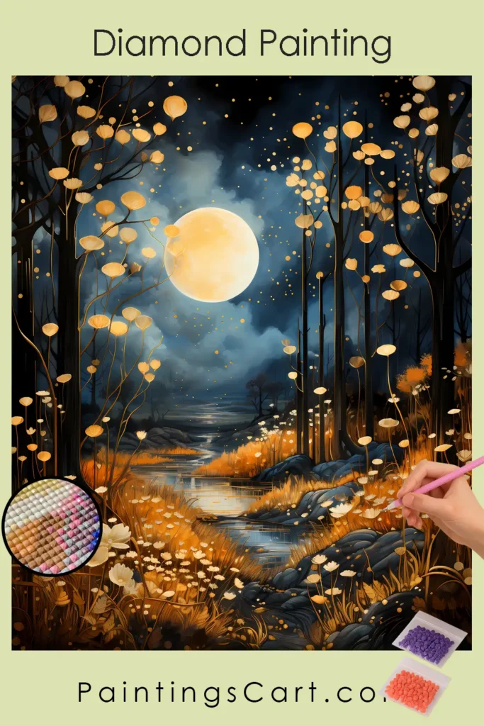 Moonlit Forest 1 Forest Moonlight