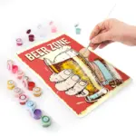 Beer Zone DIY Metal Poster