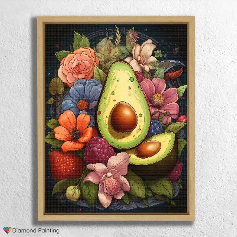 Avocado and Flowers