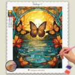 stained_Glass_Butterflies_24007_base-diamond-painting-paintingscart Butterflies Stained Glass