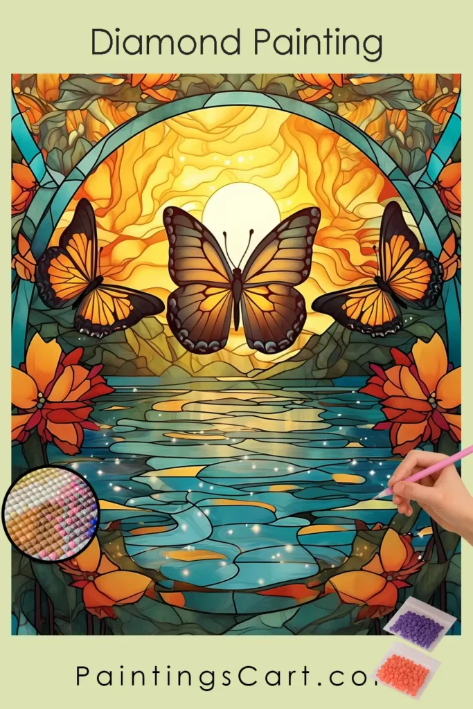 Stained Glass Butterflies 1 Butterflies Stained Glass