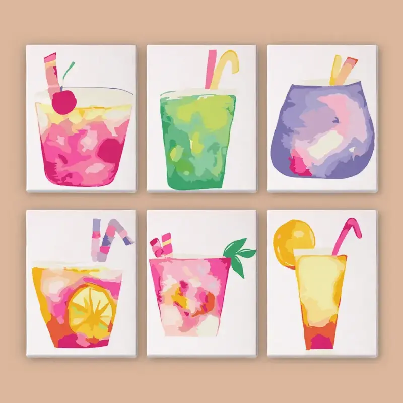 Spritzige Fruchtsäfte